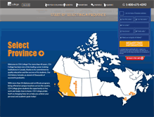 Tablet Screenshot of cdicollege.ca